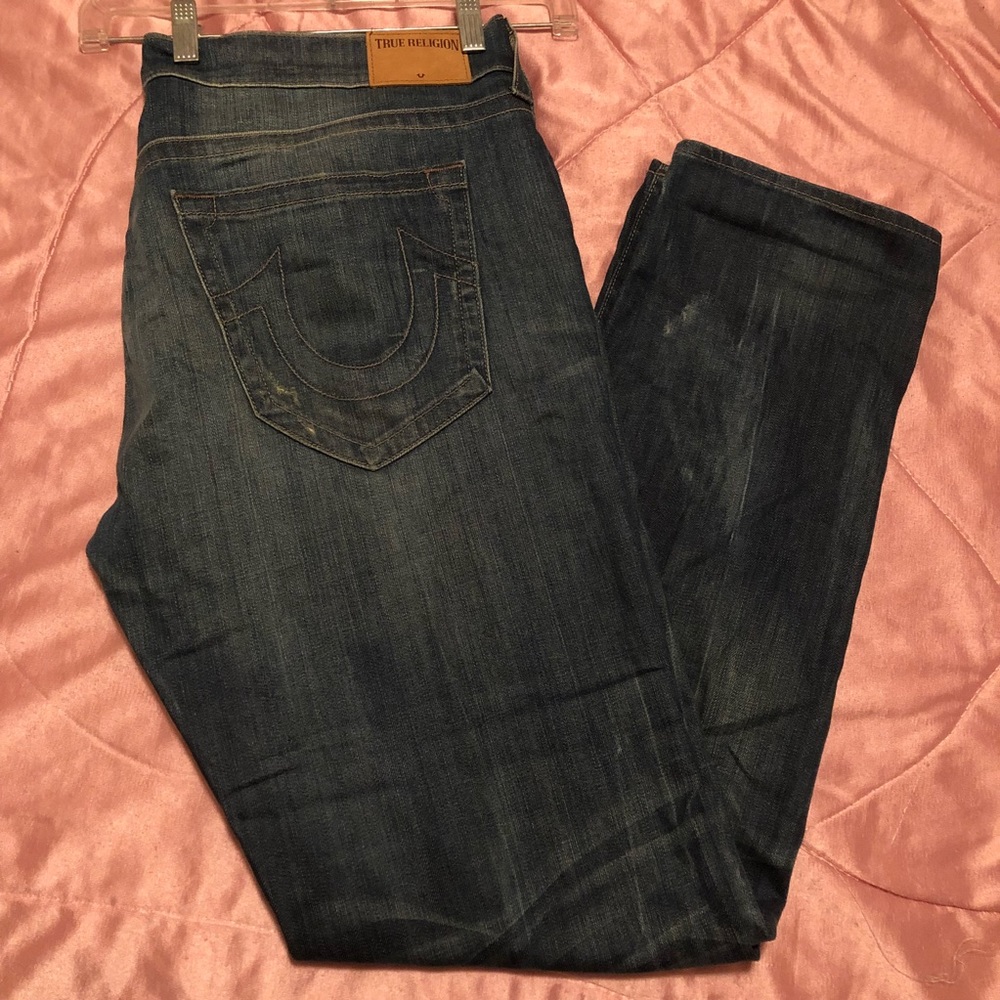 True religion relaxed slim jeans